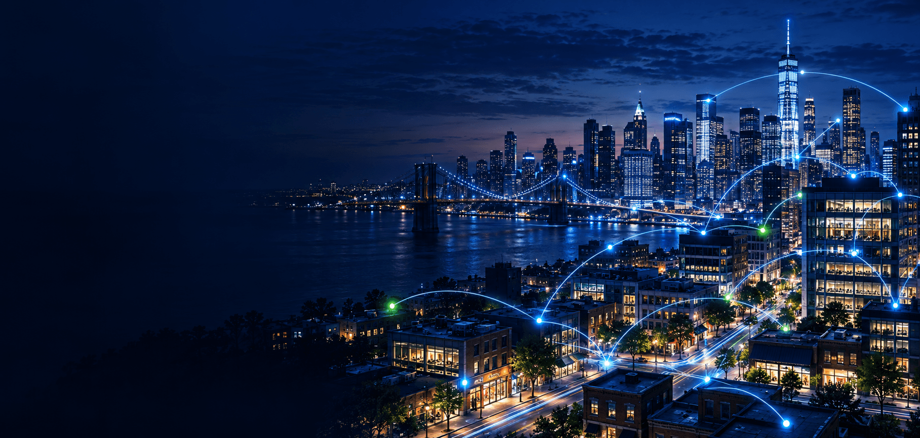 Connected New York businesses powered by intelligent automation.