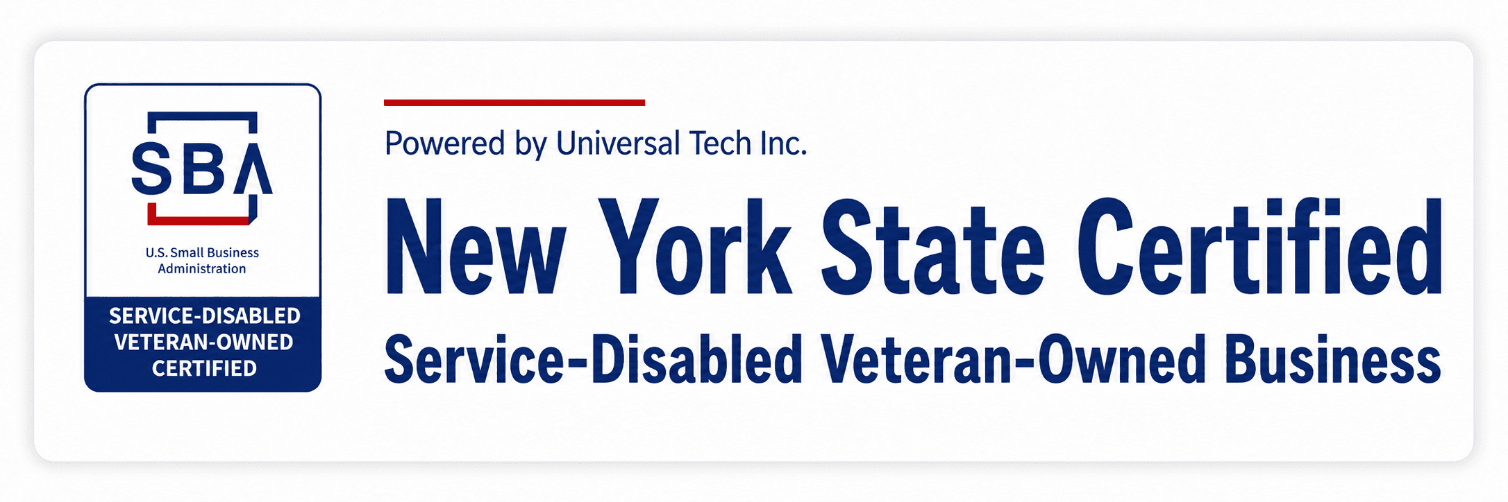 AI AutoMationNY — SBA Certified, SDVOSB, New York State Certified Service-Disabled Veteran-Owned Business